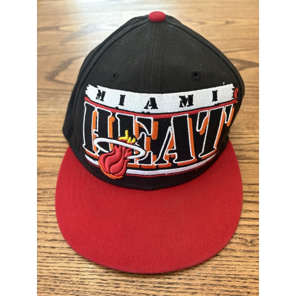 Miami Heat NBA Basketball Hardwood Classics New Era‎ Snapback Embroidered Hat OS